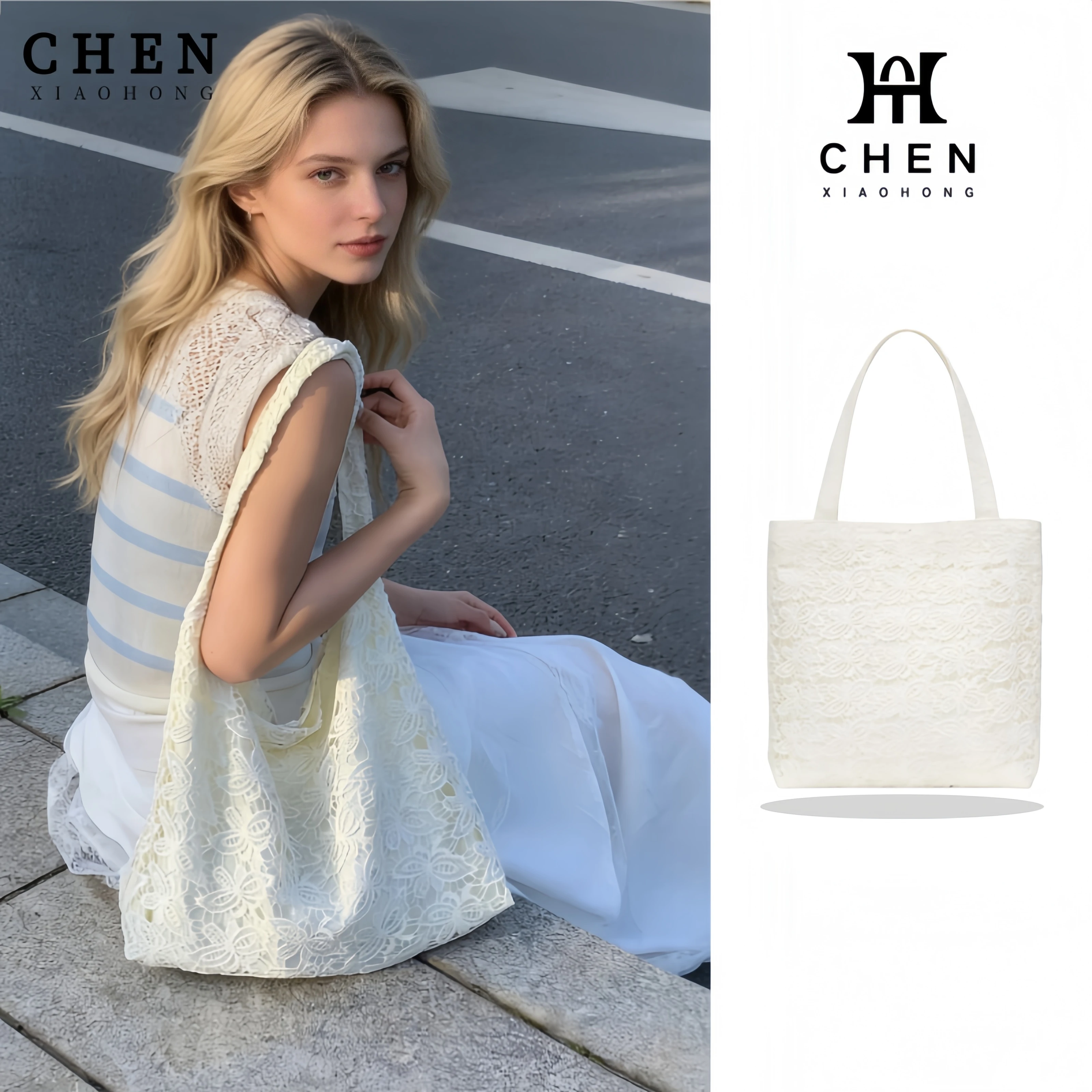 Сумка-хобо женская повседневная из хлопка цвета слоновой кости с кружевом и вырезами, весна 2026, в стиле фейрикор, для отпуска, в наличии
Сумка-хобо женская повседневная из хлопка цвета слоновой кости с кружевом и вырезами, весна 2026, в стиле фейрикор, для отпуска, в наличии