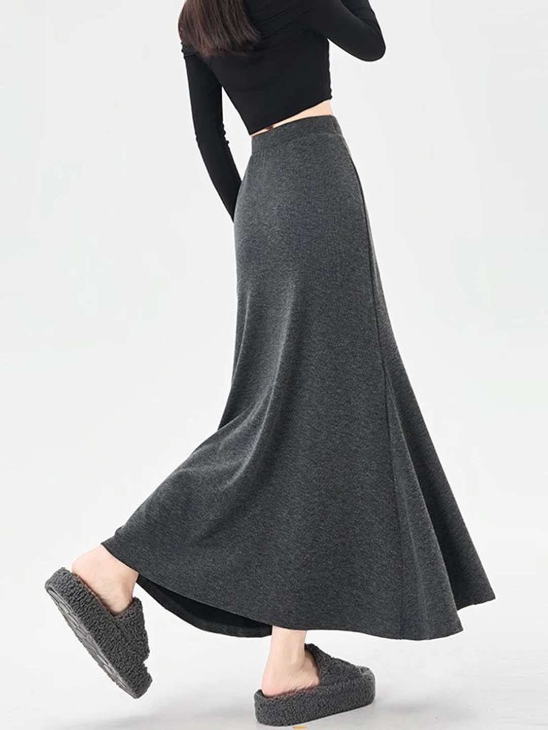 ay Long Knitted Fi Tail f Skirt Women's Spring Autumn A-Line Bodycon Beautiful Lotus Blossom Long Skirt Korean Sle
ay Long Knitted Fi Tail f Skirt Women's Spring Autumn A-Line Bodycon Beautiful Lotus Blossom Long Skirt Korean Sle