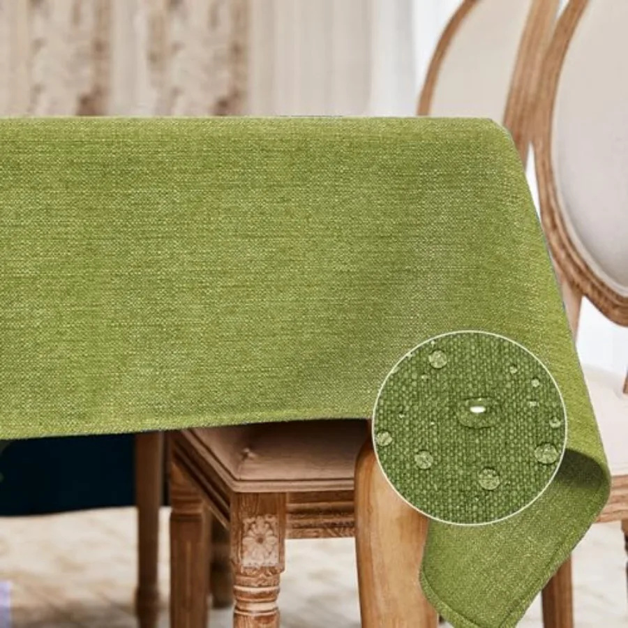 Rectangle Tablecloth Washable Wrinkle Resistant and Water Proof Table Cloth Decorative Linen Fabric Tablecloths for Dining Parties Kitchen Wedding and Outdoor (Avocado Green, 57x118)
Rectangle Tablecloth Washable Wrinkle Resistant and Water Proof Table Cloth Decorative Linen Fabric Tablecloths for Dining Parties Kitchen Wedding and Outdoor (Avocado Green, 57x118)
