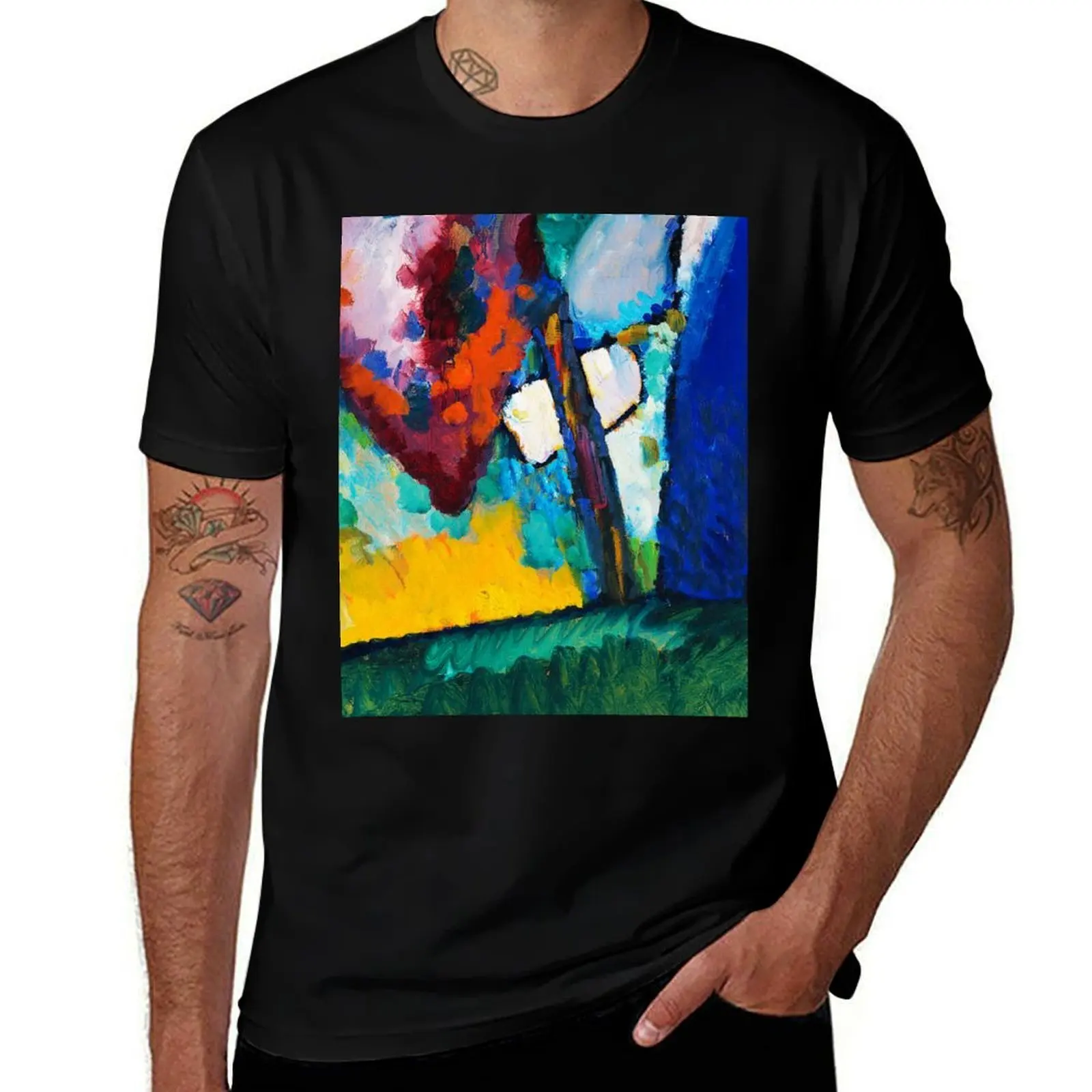 The Waterfall (1909) painting in high resolution by Wassily Kandinsky, Wassily The Waterfall T-Shirt
The Waterfall (1909) painting in high resolution by Wassily Kandinsky, Wassily The Waterfall T-Shirt