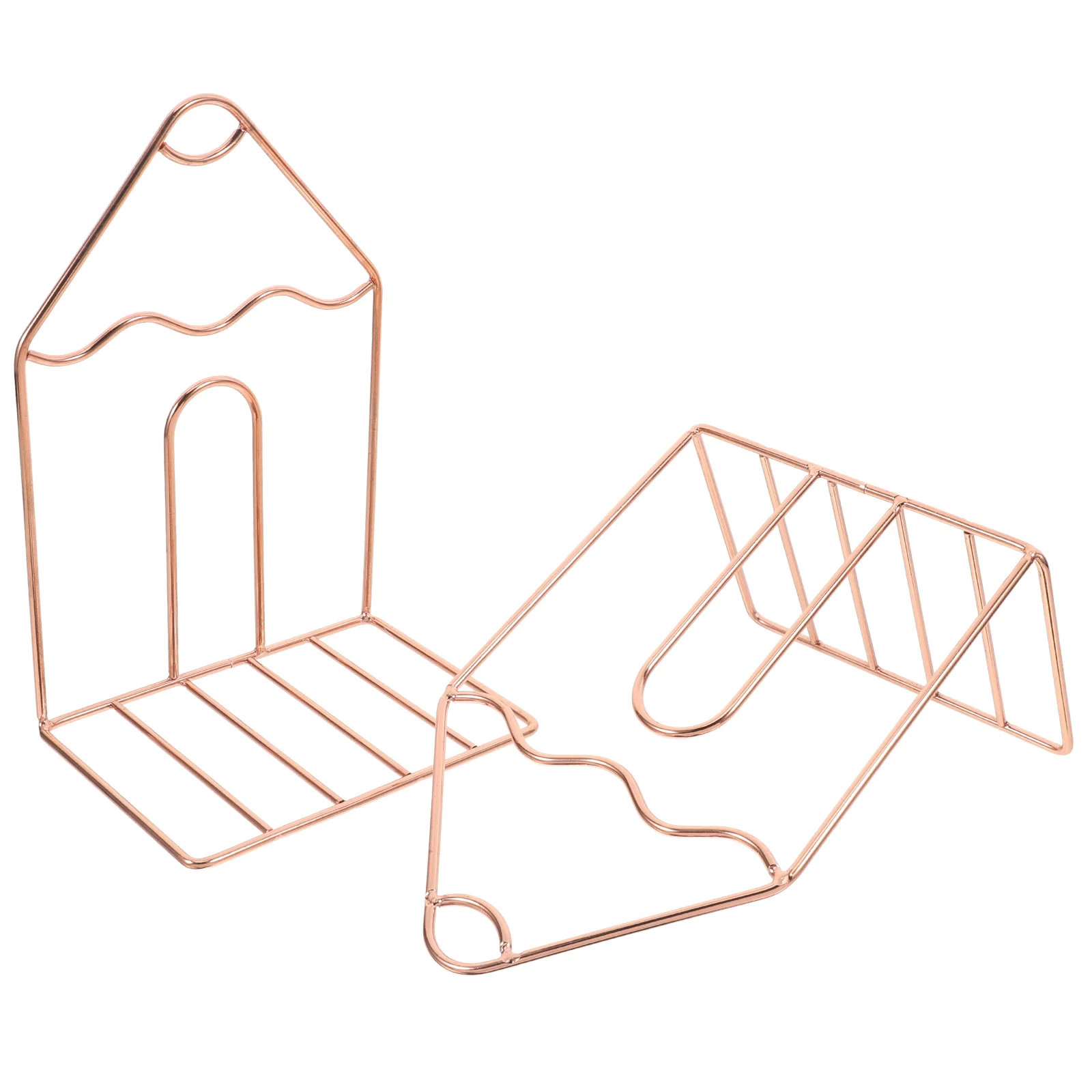 2 pcs Bookends Big Head Pen Holder Rose Gold Metal Book Holders For Heavy Books Desktop Organizer Stylish Modern Design Stable
2 pcs Bookends Big Head Pen Holder Rose Gold Metal Book Holders For Heavy Books Desktop Organizer Stylish Modern Design Stable