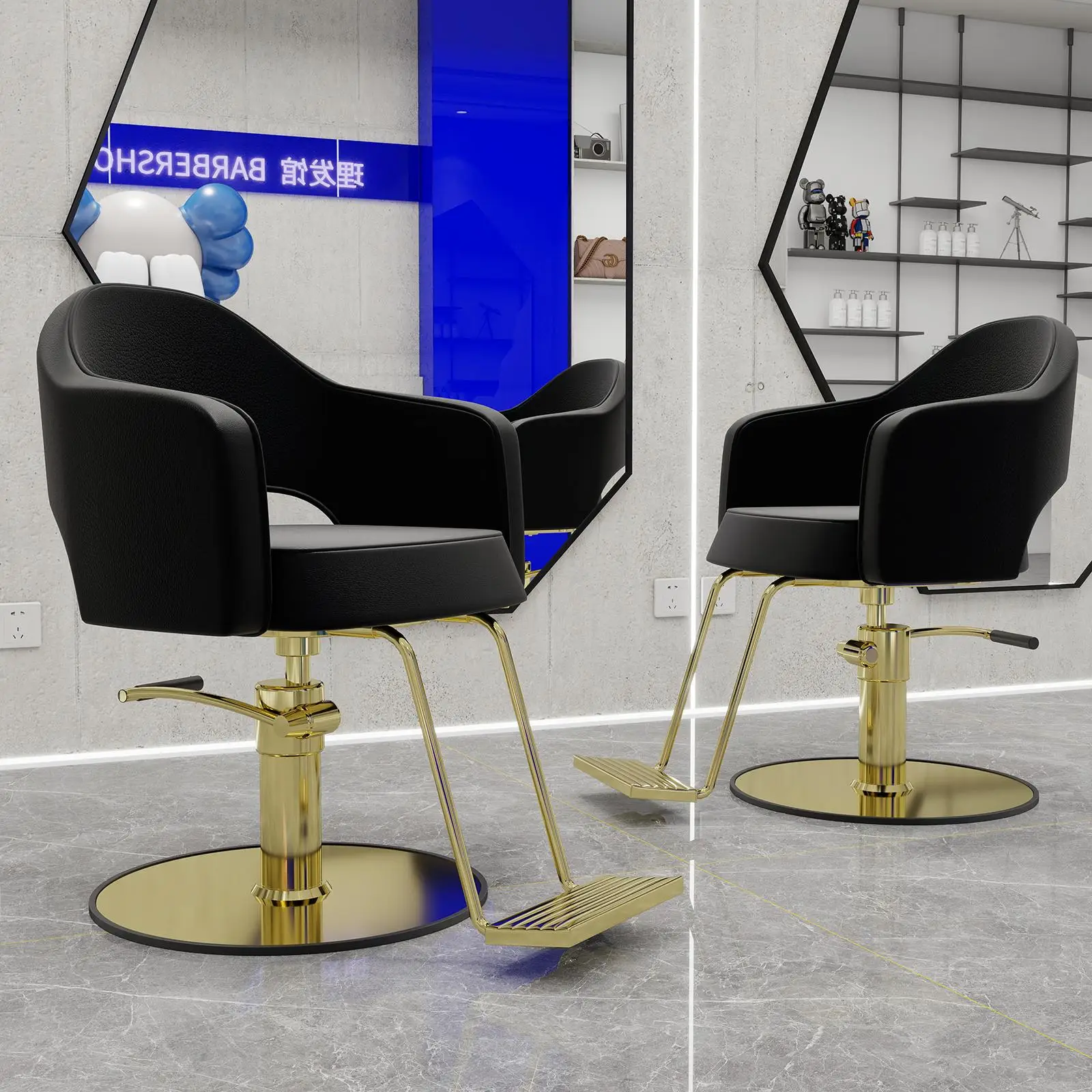 Japanese Light Luxury Barber Shop Special Chair Hair Salon Hair Salon Can Be Lifted And Rotated Modern Simple Barber Shop Chair
Japanese Light Luxury Barber Shop Special Chair Hair Salon Hair Salon Can Be Lifted And Rotated Modern Simple Barber Shop Chair