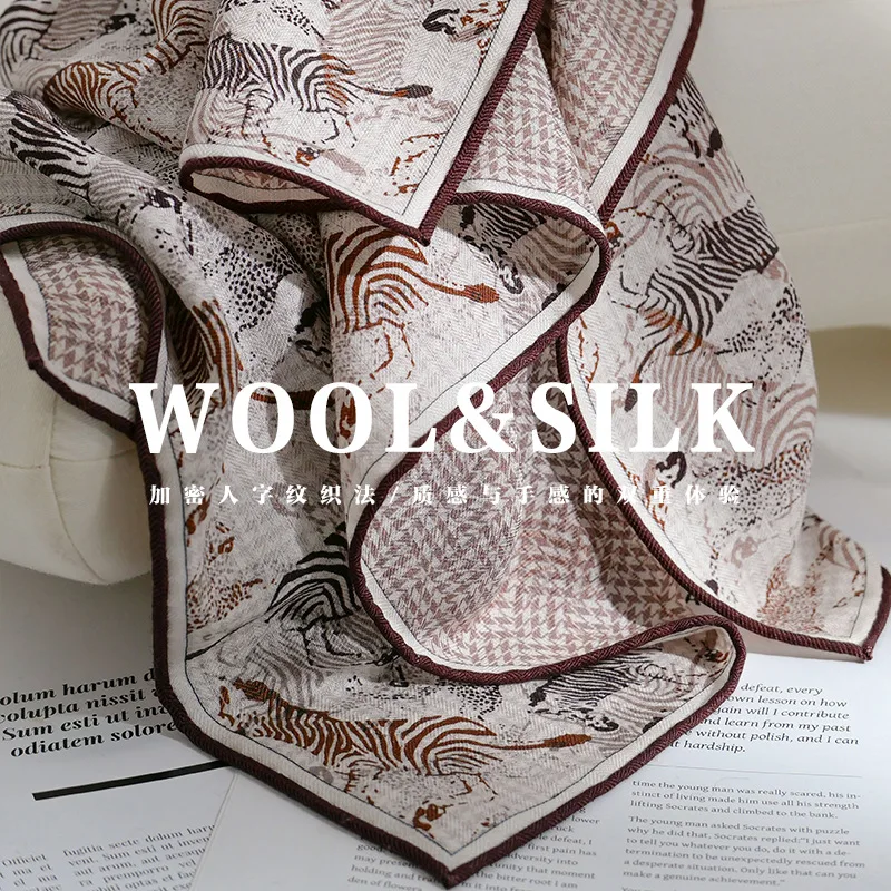 70% wool 30% Real Silk Scarf Women Shawls Wraps Foulard Scarves Pashmina Female Hijab Bandana bufanda Square elegant Kerchie
70% wool 30% Real Silk Scarf Women Shawls Wraps Foulard Scarves Pashmina Female Hijab Bandana bufanda Square elegant Kerchie