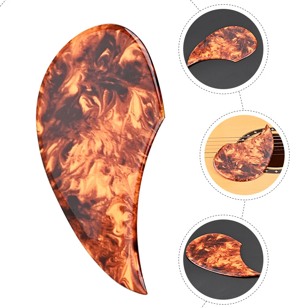 Pickguard Sticker Pvc Impact Protection Pickguard For Acoustic Electric Pvc Guitar Protective Board Protection Folk Guitar
