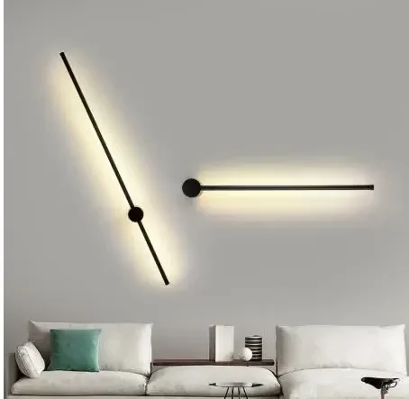 Modern LED Wall Lamp Long Hanging Lights Simple Nordic Living Room Sofa Background Wall Light Bedroom Bedside Floor Lamp
Modern LED Wall Lamp Long Hanging Lights Simple Nordic Living Room Sofa Background Wall Light Bedroom Bedside Floor Lamp