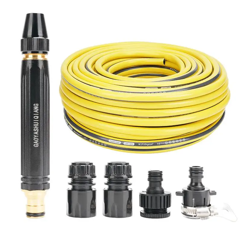 High Pressure Hose Nozzle Garden Hose Sprayer With 32.8Ft Pipe Handheld Gardening Tools For Plant Watering Car Washing Cleaning
High Pressure Hose Nozzle Garden Hose Sprayer With 32.8Ft Pipe Handheld Gardening Tools For Plant Watering Car Washing Cleaning