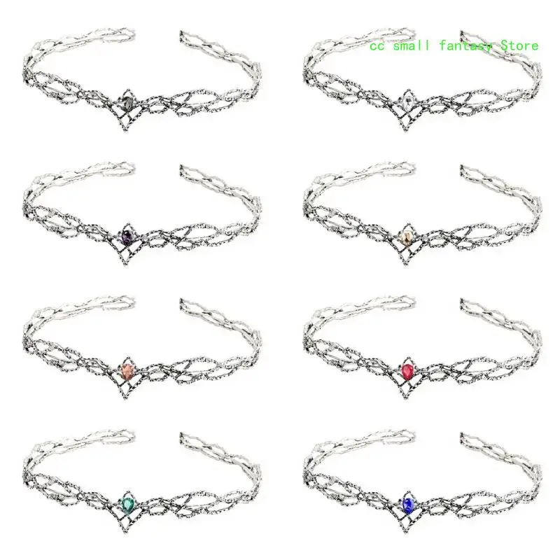 R3MA Elegant Elven King Crowns with Sparkling Diamonds Portable Fashion Accessory for Men and Women's Evening Event
R3MA Elegant Elven King Crowns with Sparkling Diamonds Portable Fashion Accessory for Men and Women's Evening Event