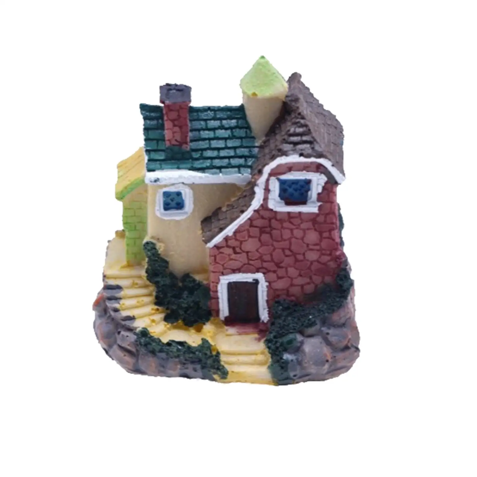 Mini Fairy Garden House, Micro Landscape Miniature House Miniature Fairy Garden House DIY Collectible for Plant Flower Pots
Mini Fairy Garden House, Micro Landscape Miniature House Miniature Fairy Garden House DIY Collectible for Plant Flower Pots