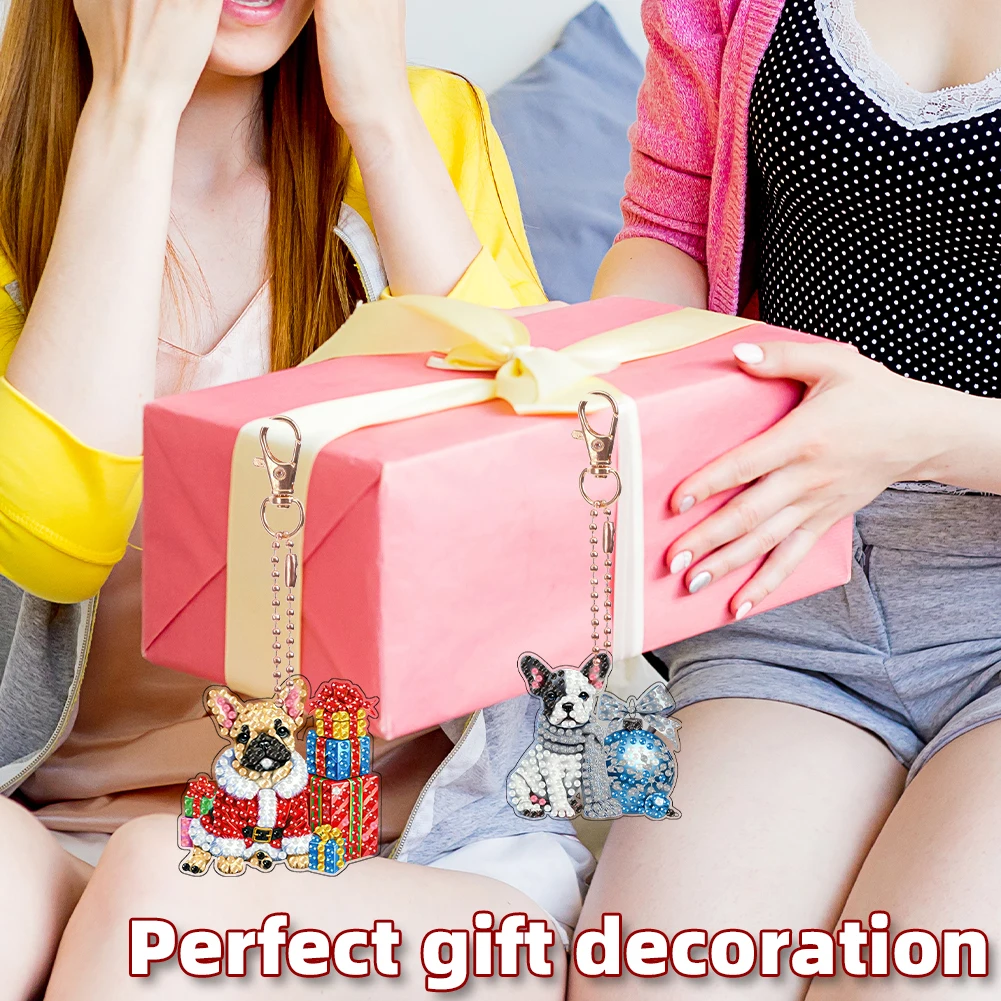 6 шт. 2D плоские рождественские собаки DIY алмазная живопись брелок Алмазные художественные брелоки
6 шт. 2D плоские рождественские собаки DIY алмазная живопись брелок Алмазные художественные брелоки
