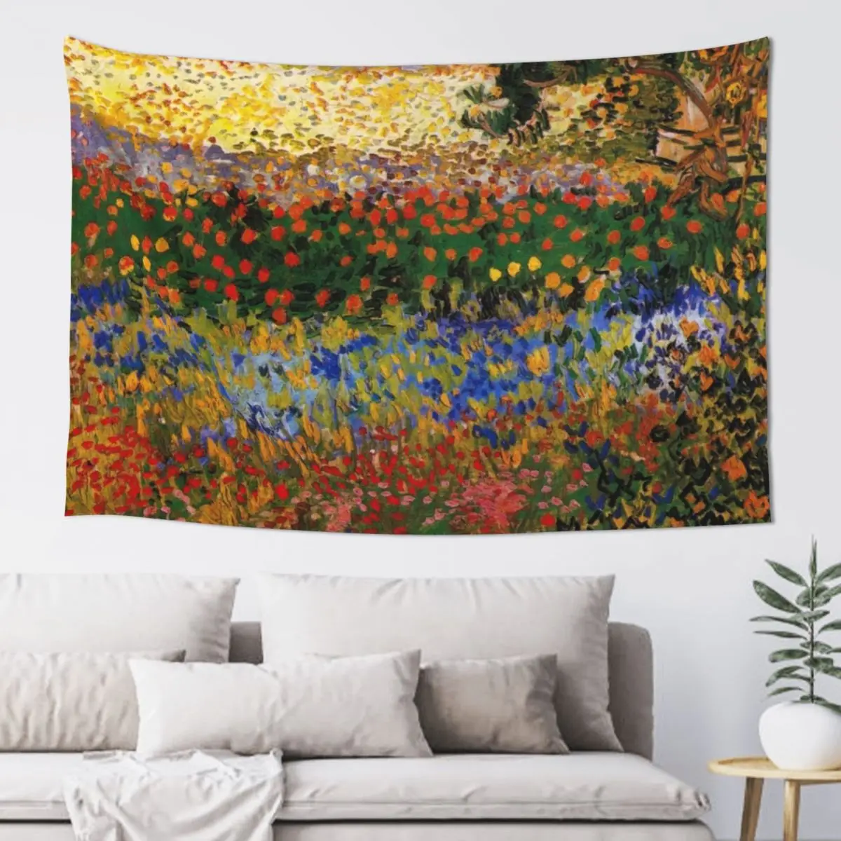 Garden in Bloom, Arles, 1888, Vincent van Gogh Tapestry Aesthetic Room Decor Decoration For Home Tapestry
Garden in Bloom, Arles, 1888, Vincent van Gogh Tapestry Aesthetic Room Decor Decoration For Home Tapestry