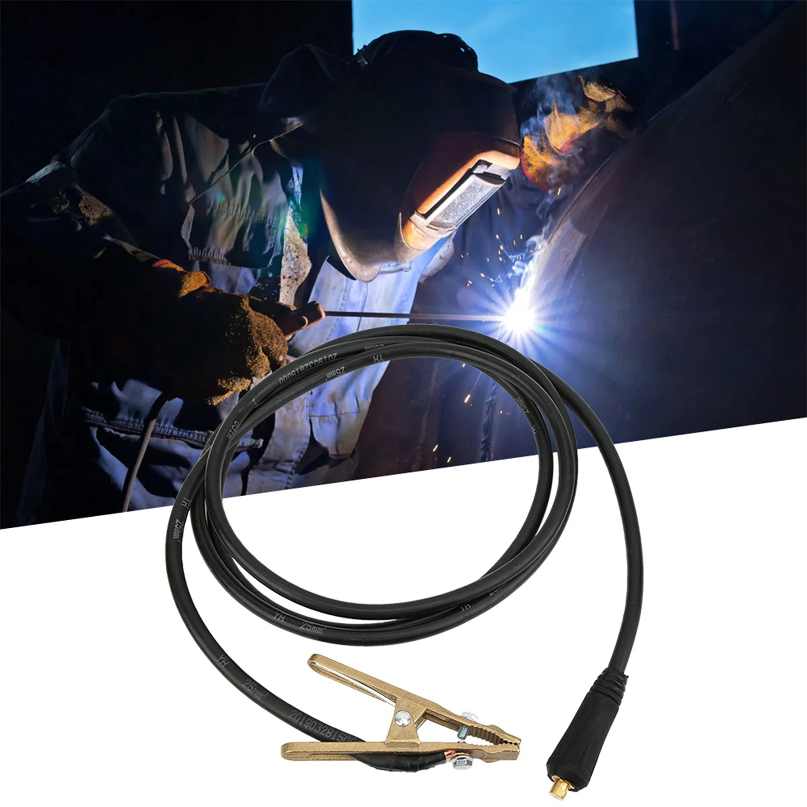 260A Ground Clamp 260A TIG Welding Brass Ground Clamp MMA ARC Welder Earth Clamp 3Meter 25mm² Ground Clamp Welding Ground Clamp
260A Ground Clamp 260A TIG Welding Brass Ground Clamp MMA ARC Welder Earth Clamp 3Meter 25mm² Ground Clamp Welding Ground Clamp