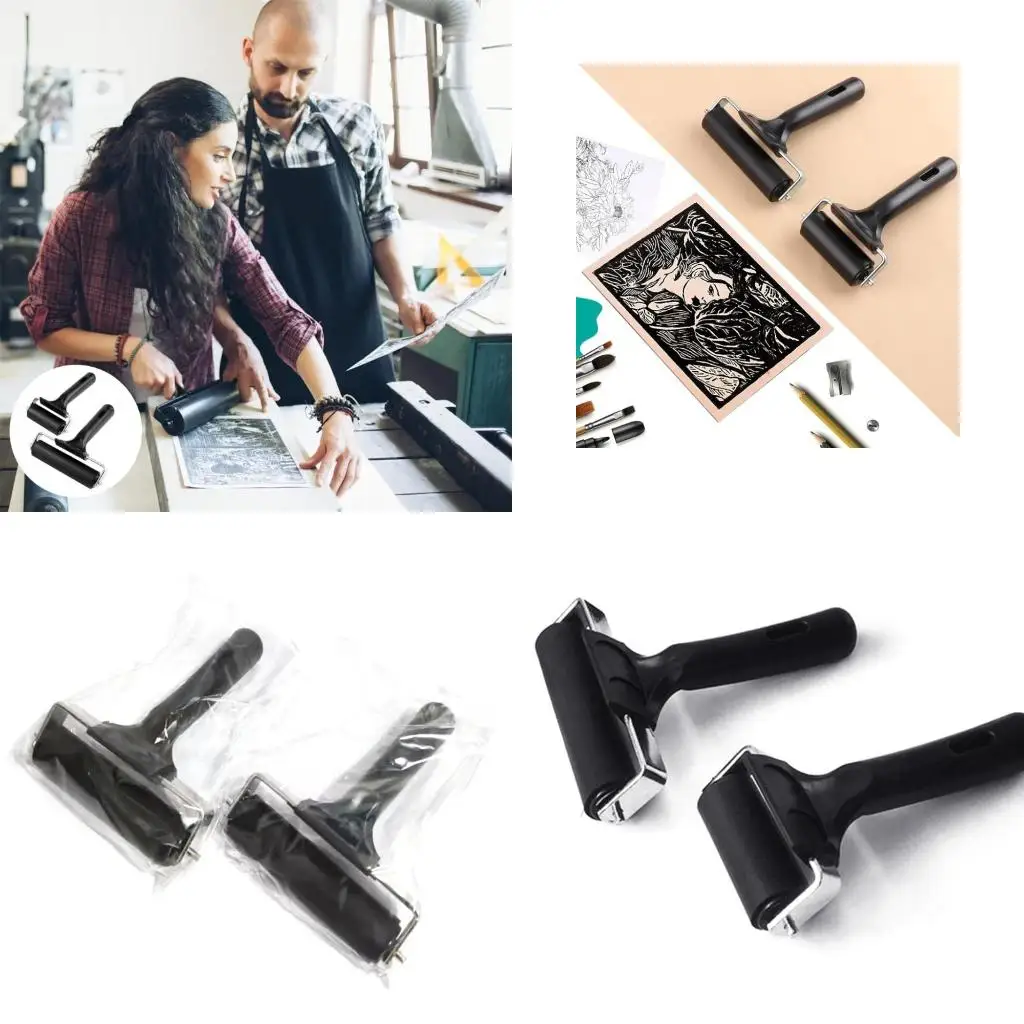 Versatile Printing Tools 2Pack Comfortable Rubber Rollers Anti Skid Tape Construction Tool Easy to Use Adhesive Rollers high
Versatile Printing Tools 2Pack Comfortable Rubber Rollers Anti Skid Tape Construction Tool Easy to Use Adhesive Rollers high