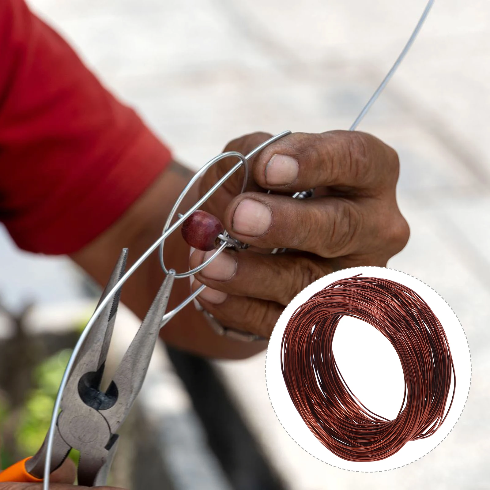 1pc Aluminum Wire 1mmx30m Soft Strong for Bonsai Shaping Jewelry Making Decorations Floral Arrangements Craft Projects Sculpting
1pc Aluminum Wire 1mmx30m Soft Strong for Bonsai Shaping Jewelry Making Decorations Floral Arrangements Craft Projects Sculpting