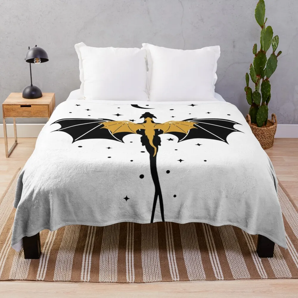 Black and Gold Starry Dragons Throw Blanket Stylish Decor Blanket Gift for Friends Roommate
Black and Gold Starry Dragons Throw Blanket Stylish Decor Blanket Gift for Friends Roommate