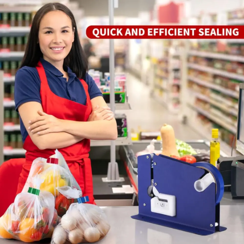 Stainless Steel Metal Bag Sealer Manual Operation Compact Bag Sealing Machine Anti-Slip Design Durable Manual Sealing Device
Stainless Steel Metal Bag Sealer Manual Operation Compact Bag Sealing Machine Anti-Slip Design Durable Manual Sealing Device