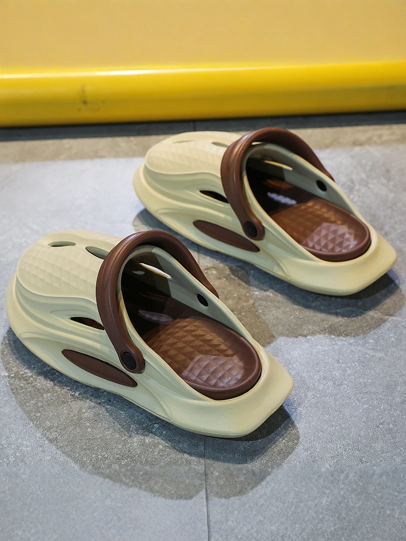 Summer Men's Open-Toe Slip-On Sports Sandals Thick Bottom Anti-Slip Casual Half Slippers Driving Two-Purpose Beach Shoes
Summer Men's Open-Toe Slip-On Sports Sandals Thick Bottom Anti-Slip Casual Half Slippers Driving Two-Purpose Beach Shoes