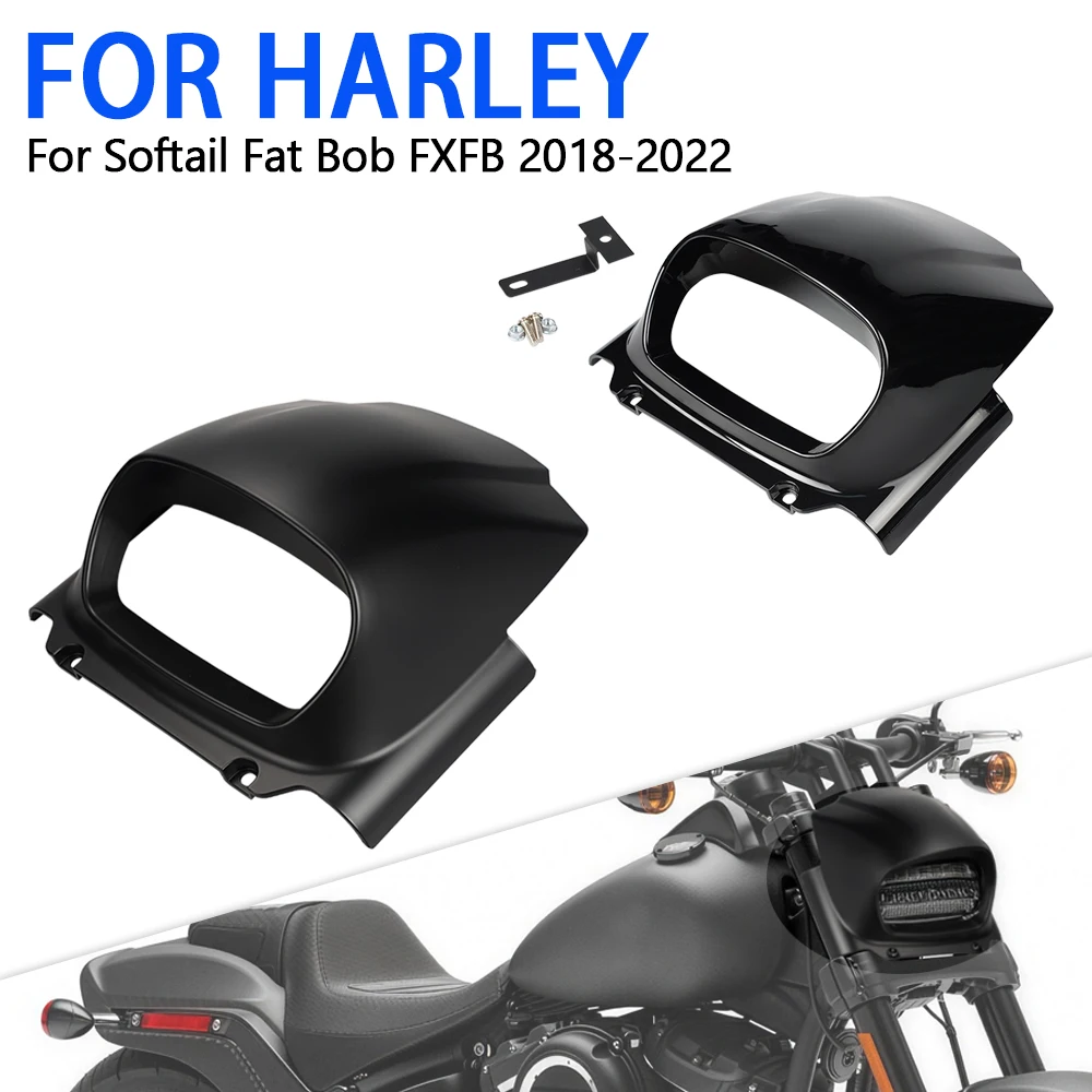 Fit For Harley Softail Fat Bob FXFB FXFBS 2018 2019 2020 2021 2022 Headlight Fairing Trim Cowl Cover Motorcycle Accessories
Fit For Harley Softail Fat Bob FXFB FXFBS 2018 2019 2020 2021 2022 Headlight Fairing Trim Cowl Cover Motorcycle Accessories