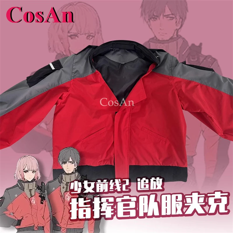 CosAn Game Girls Frontline 2: Exilium костюмы для косплея, модная красивая униформа командира, куртка, повседневное пальто, одежда для ролевых игр
CosAn Game Girls Frontline 2: Exilium костюмы для косплея, модная красивая униформа командира, куртка, повседневное пальто, одежда для ролевых игр