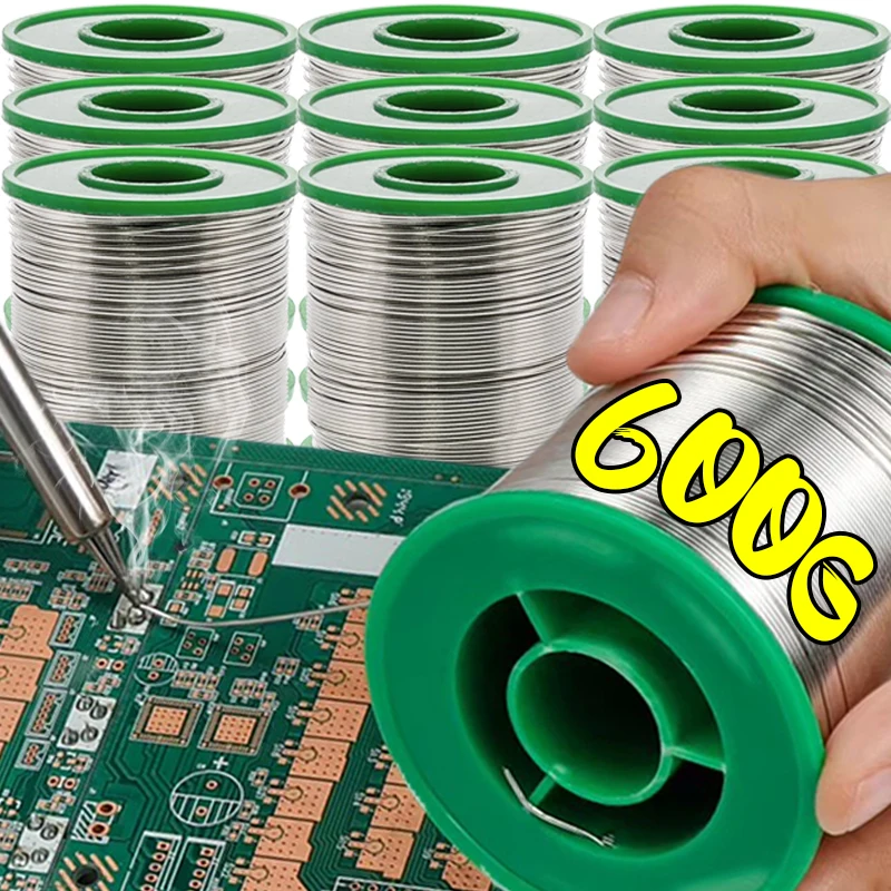 600/50G Low Temperature Easy Melt Solder Wire Metal Copper Iron Tin Alloy Welding Wires Soldering Cored Rods Bar Repairing Tools
600/50G Low Temperature Easy Melt Solder Wire Metal Copper Iron Tin Alloy Welding Wires Soldering Cored Rods Bar Repairing Tools