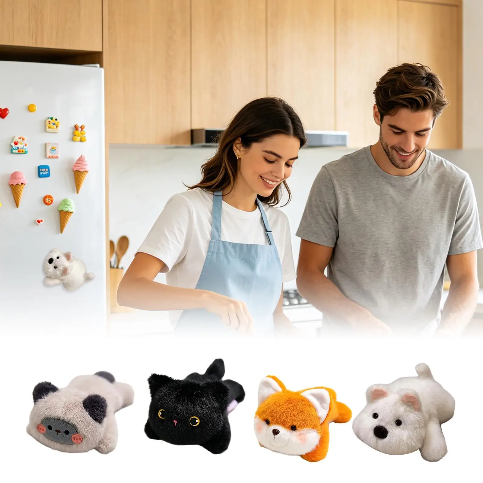 15x7x6cm Cute Plush Animal Magnetic Stickers Funny Cartoon Decals for Car Truck SUV RV Refrigerator Home Kitchen Bumper Decor
15x7x6cm Cute Plush Animal Magnetic Stickers Funny Cartoon Decals for Car Truck SUV RV Refrigerator Home Kitchen Bumper Decor