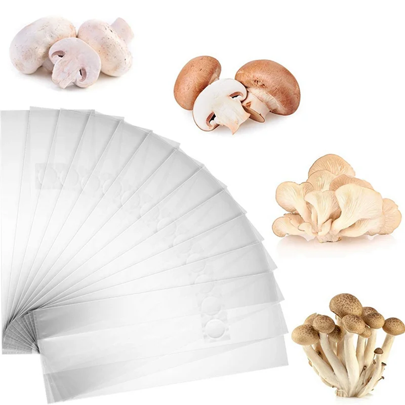 AA81-300Pcs Mushroom Growing Bag Spawn Bags Thick 6 Mil Bags 5.9Inchx13.8Inch 0.2 Micrometre Filter Breathable Autoclavable
AA81-300Pcs Mushroom Growing Bag Spawn Bags Thick 6 Mil Bags 5.9Inchx13.8Inch 0.2 Micrometre Filter Breathable Autoclavable