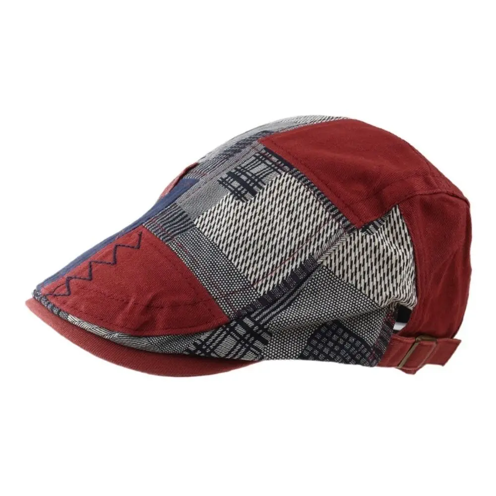 Luxury Adjustable Men Baseball Cap Headwear Flat Cap Irregular Plaid Beret Boinas Cotton Casquette Ivy Cap Sports
Luxury Adjustable Men Baseball Cap Headwear Flat Cap Irregular Plaid Beret Boinas Cotton Casquette Ivy Cap Sports