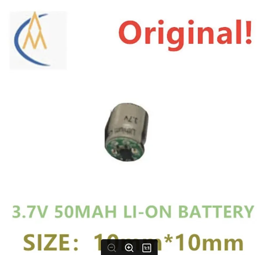 3.7V small cylindrical capacitor lithium battery 1010 50mA with protection board TWS Bluetooth headset rechargeable battery
3.7V small cylindrical capacitor lithium battery 1010 50mA with protection board TWS Bluetooth headset rechargeable battery