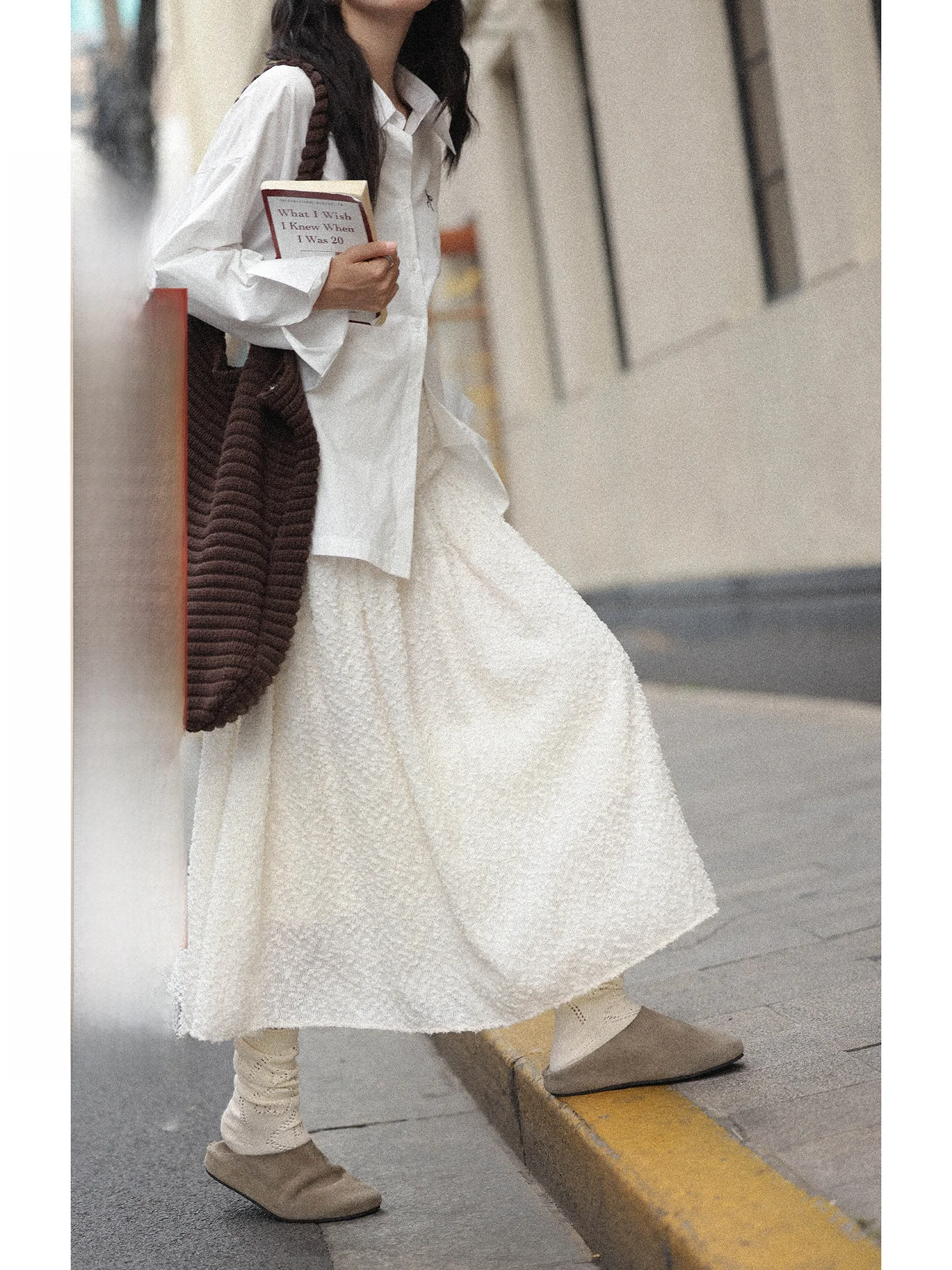 Furry Textured A-Line Skirt Women's Spring Autumn New Sle Drapey Mid-Length Skirts Casual High Waist Other Other
Furry Textured A-Line Skirt Women's Spring Autumn New Sle Drapey Mid-Length Skirts Casual High Waist Other Other