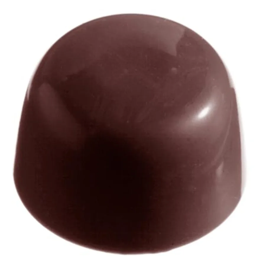 Chocolate mold for baking and confectionery, clear polycarbonate, transparent, heat-resistant and flexible with 40 flat-cone ca
Chocolate mold for baking and confectionery, clear polycarbonate, transparent, heat-resistant and flexible with 40 flat-cone ca