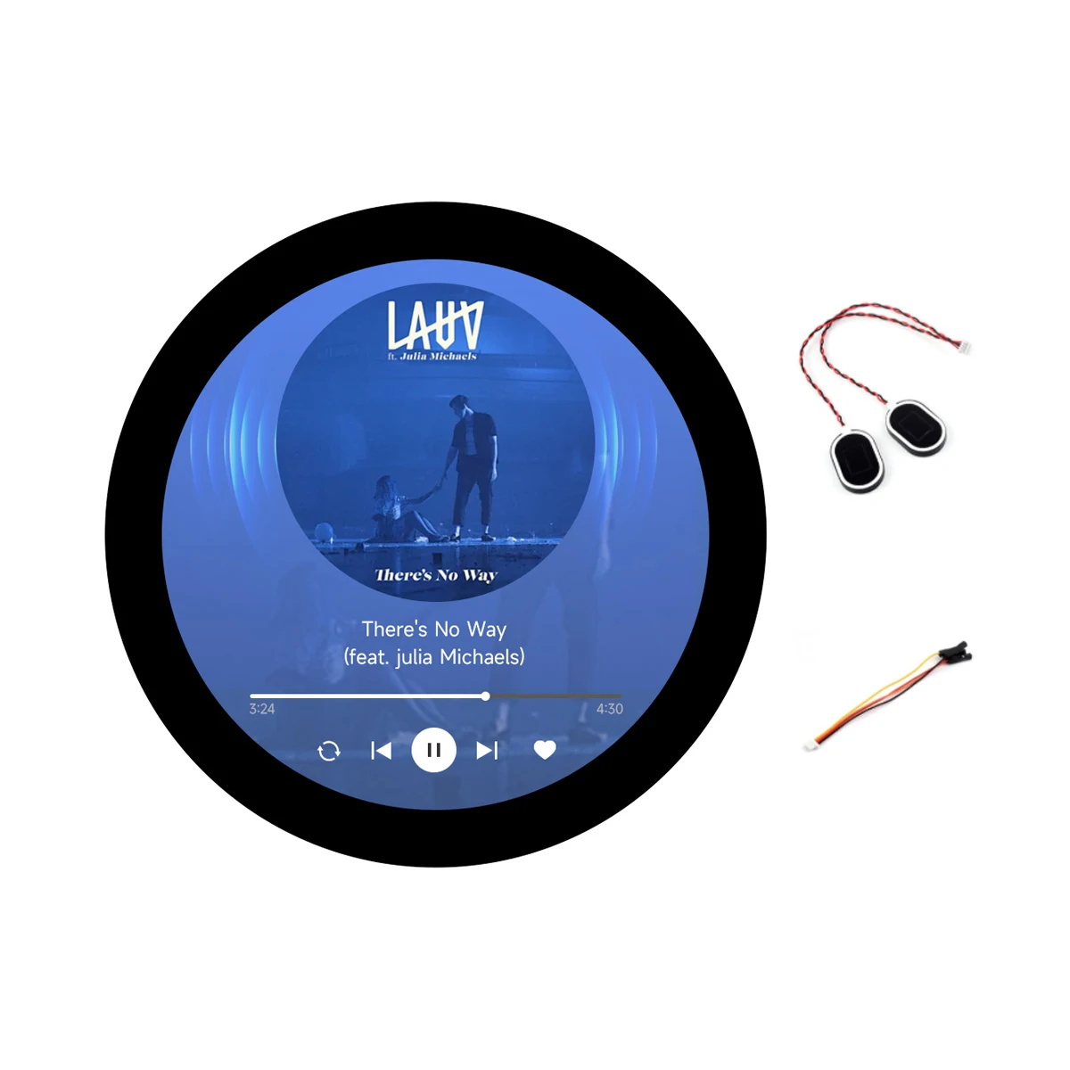 ESP32-S3 1.85 Inch Round Display Development Board 32-bit LX7 Dual-core Processor 360x360 Screen Supports WiFi & Bluetooth
ESP32-S3 1.85 Inch Round Display Development Board 32-bit LX7 Dual-core Processor 360x360 Screen Supports WiFi & Bluetooth