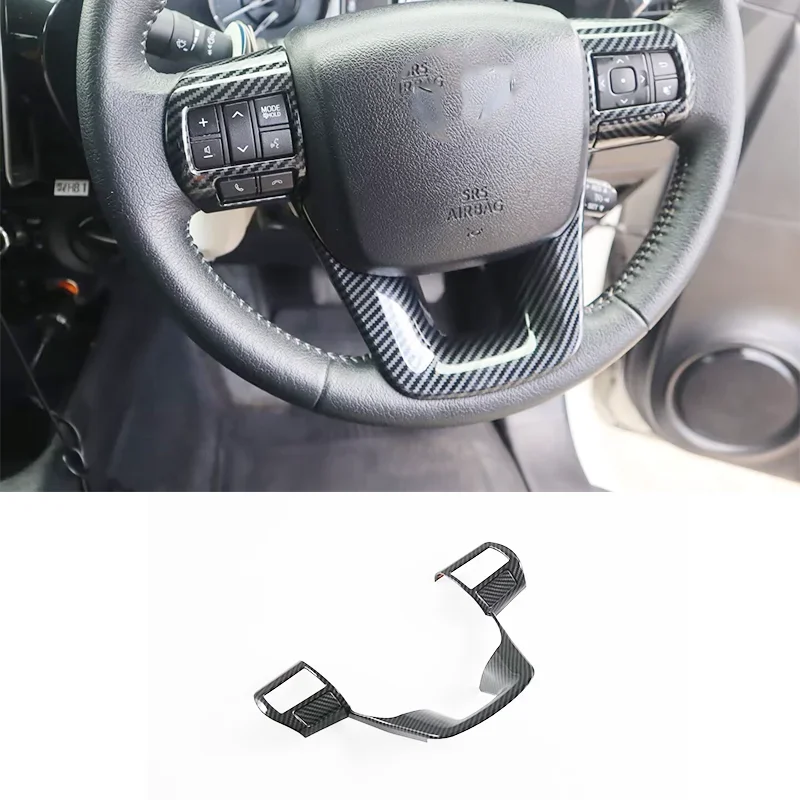 Для Toyota Hilux Hilux REVO 2024 2025, крышка кнопки на руль, отделка из АБС-пластика, углеродное волокно, аксессуары для салона автомобиля
Для Toyota Hilux Hilux REVO 2024 2025, крышка кнопки на руль, отделка из АБС-пластика, углеродное волокно, аксессуары для салона автомобиля