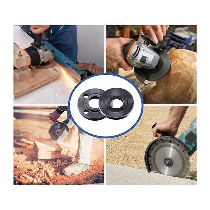 -A41U 8-Piece 5/8Inch-11 Flange Nut Kit, Angle Grinder Extension Shaft Connector With Grinder Adjustable Wrench
-A41U 8-Piece 5/8Inch-11 Flange Nut Kit, Angle Grinder Extension Shaft Connector With Grinder Adjustable Wrench