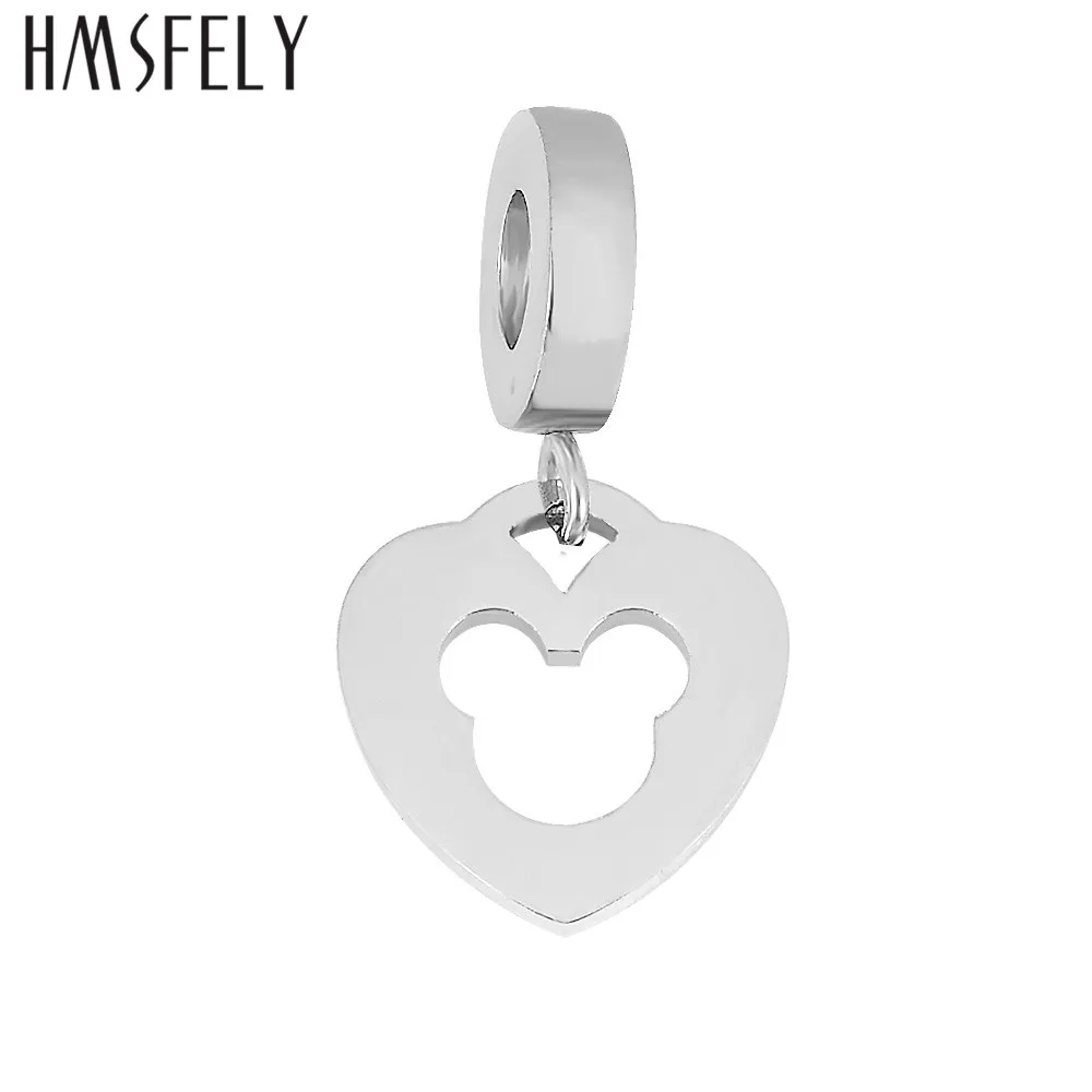 HMSFELY Stainless Steel Lovely Heart Pendant For DIY Bracelet Necklace Jewelry Making Accessories Bracelets Parts
HMSFELY Stainless Steel Lovely Heart Pendant For DIY Bracelet Necklace Jewelry Making Accessories Bracelets Parts