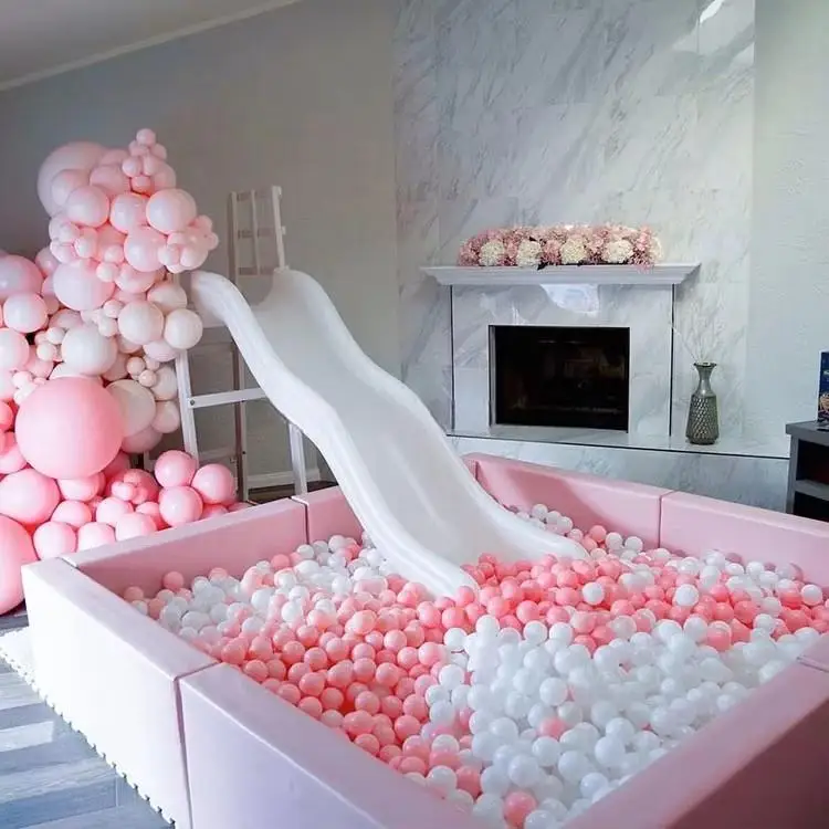 Белый мягкий игровой бассейн с шариками и горкой для детей, развивающий игрушки для малышей, стимулирующие продажи
Белый мягкий игровой бассейн с шариками и горкой для детей, развивающий игрушки для малышей, стимулирующие продажи