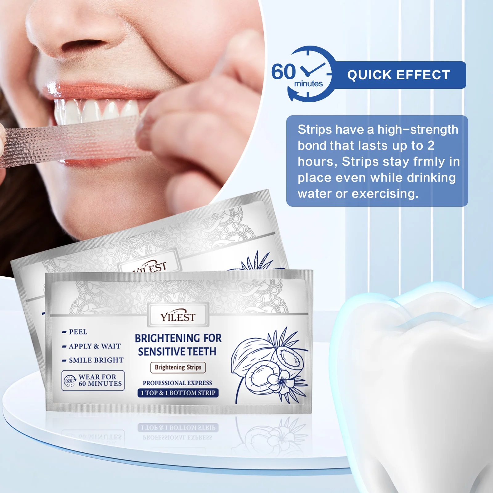 Полоски для отбеливания зубов, гель, 14 шт., удаление пятен налета, чистка, гигиена полости рта, отбеливание, стоматологические инструменты, свежее дыхание, уход за зубами 
Полоски для отбеливания зубов, гель, 14 шт., удаление пятен налета, чистка, гигиена полости рта, отбеливание, стоматологические инструменты, свежее дыхание, уход за зубами