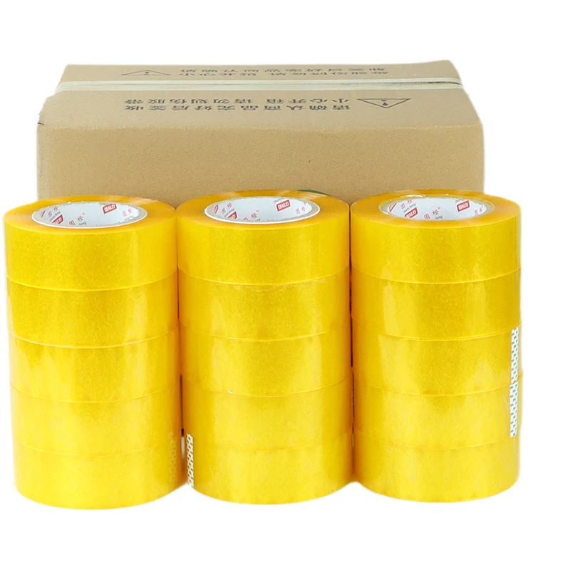 42mm width clear yellow Tape Packing Tape,Clear Packaging Tape ,Shipping Tape for Moving Boxes, Shipping, Office Moving Boxes
42mm width clear yellow Tape Packing Tape,Clear Packaging Tape ,Shipping Tape for Moving Boxes, Shipping, Office Moving Boxes