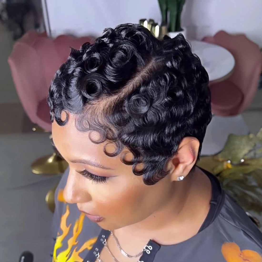 Объемная волна 13x4 HD Парик из натуральных волос на кружеве спереди Пикси-стрижка Бесклеевые парики для женщин Парики из 100% человеческих волос Предварительно выщипанный парик на шнурке
Объемная волна 13x4 HD Парик из натуральных волос на кружеве спереди Пикси-стрижка Бесклеевые парики для женщин Парики из 100% человеческих волос Предварительно выщипанный парик на шнурке