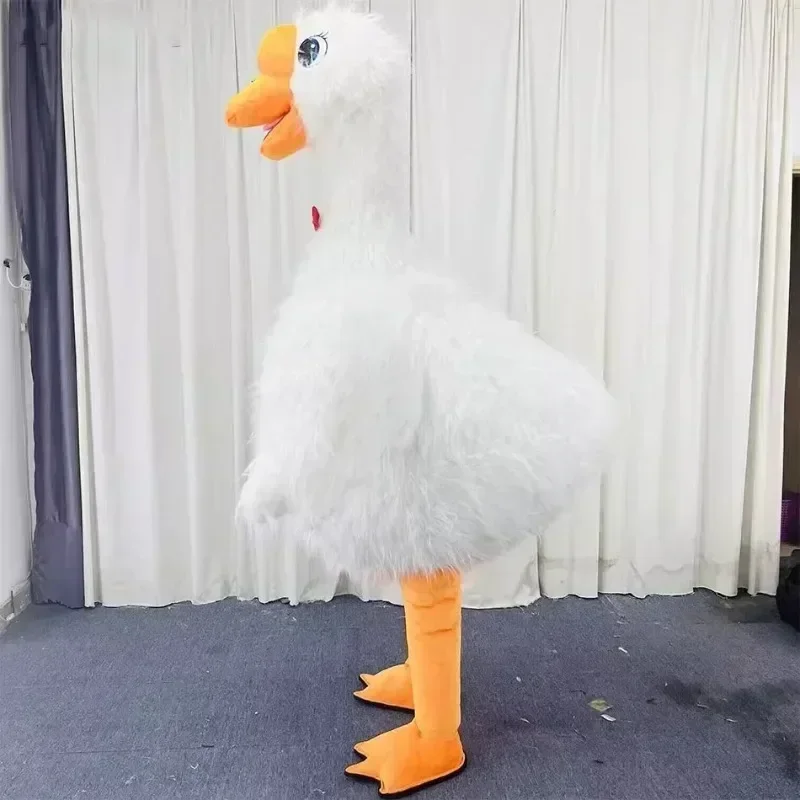 Christmas 2.2m Inflatable White Swan Mascot Adult Goose Suit For Entertainment Stage Wear Full Body Animal Cosplay Dress No Bat
Christmas 2.2m Inflatable White Swan Mascot Adult Goose Suit For Entertainment Stage Wear Full Body Animal Cosplay Dress No Bat