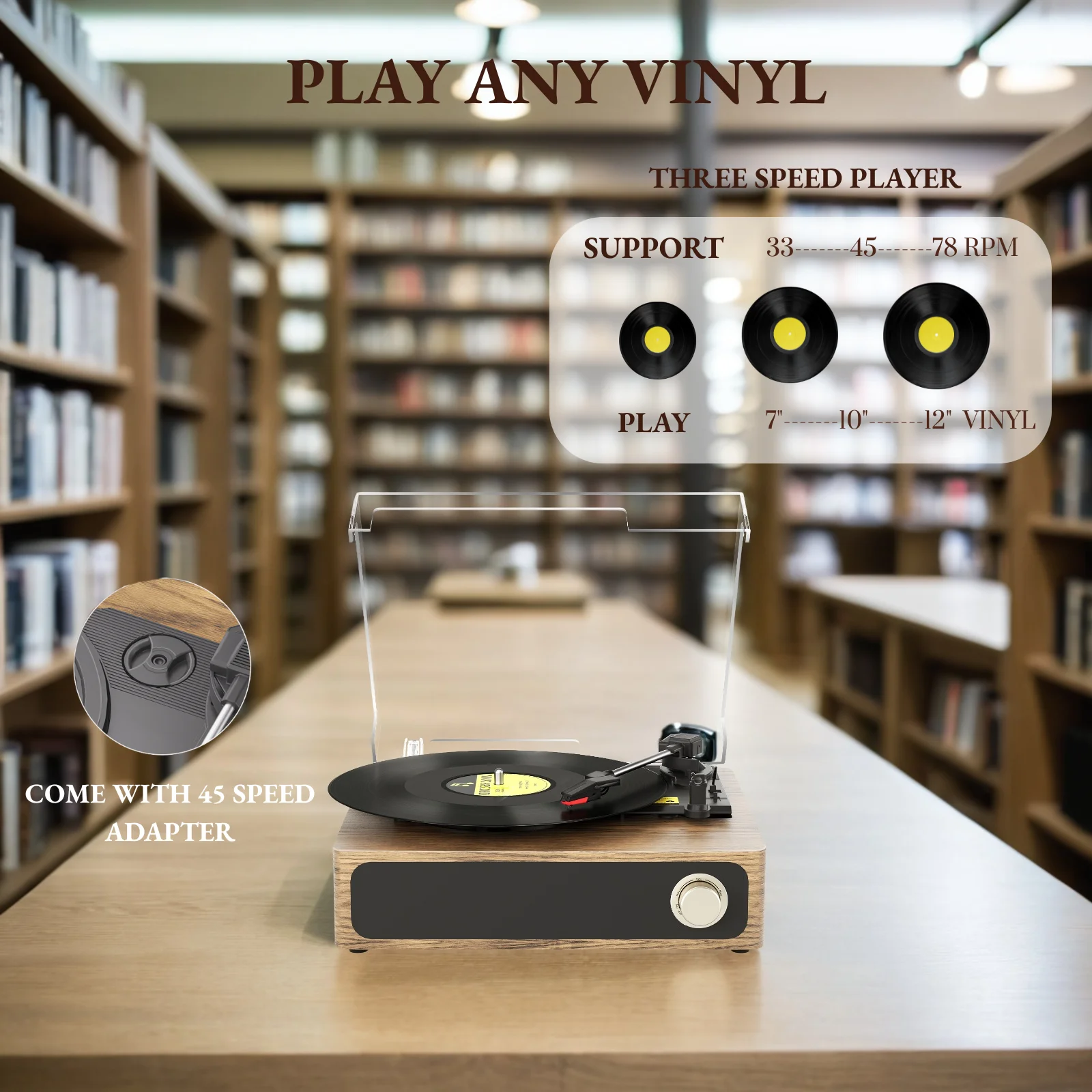 проигрыватель пластинок MAIO, винтажные аудиопроигрыватели Bluetooth, 3-скоростной, 33/45/78 об/мин, виниловый спиннер с динамиками, разъем для наушников, AUX-in
проигрыватель пластинок MAIO, винтажные аудиопроигрыватели Bluetooth, 3-скоростной, 33/45/78 об/мин, виниловый спиннер с динамиками, разъем для наушников, AUX-in