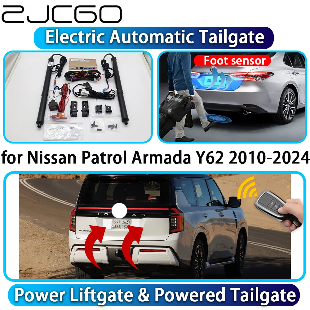 ZJCGO for Nissan Patrol Armada Y62 2010-2024 Automatic Power Liftgate Powered Tailgate Intelligent System Trunk Lift Control Kit
ZJCGO for Nissan Patrol Armada Y62 2010-2024 Automatic Power Liftgate Powered Tailgate Intelligent System Trunk Lift Control Kit