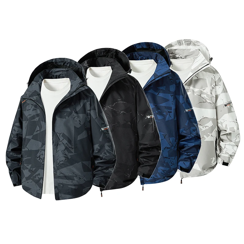 Autumn Outdoor Climbing Camping Men's Coat Windproof And Waterproof Hiking Jacket Man Clothing Military Hooded Jackets
Autumn Outdoor Climbing Camping Men's Coat Windproof And Waterproof Hiking Jacket Man Clothing Military Hooded Jackets
