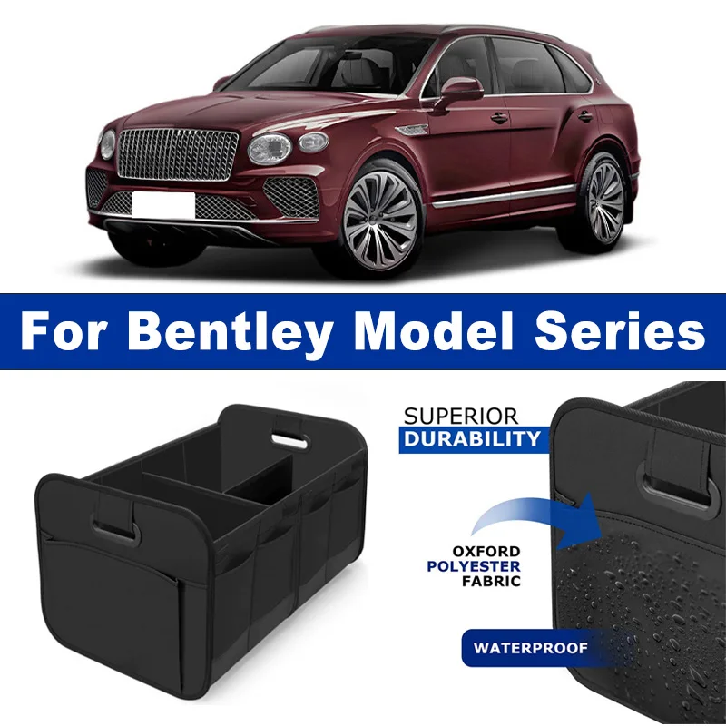 Foldable Car Organizer Portable Storage Box With Side Net for Bentley Continental GT Flying Spur Bentayga Mulsanne Batur
Foldable Car Organizer Portable Storage Box With Side Net for Bentley Continental GT Flying Spur Bentayga Mulsanne Batur