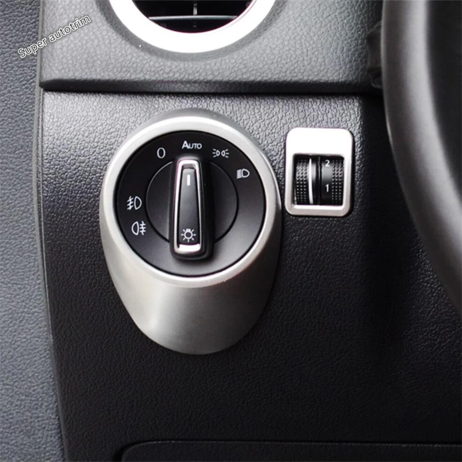Car Head Lights Lamp Switch Button Decor Panel Cover Trim Matte / Carbon Fiber Look Fit For Volkswagen VW Tiguan MK1 2008 - 2015
Car Head Lights Lamp Switch Button Decor Panel Cover Trim Matte / Carbon Fiber Look Fit For Volkswagen VW Tiguan MK1 2008 - 2015