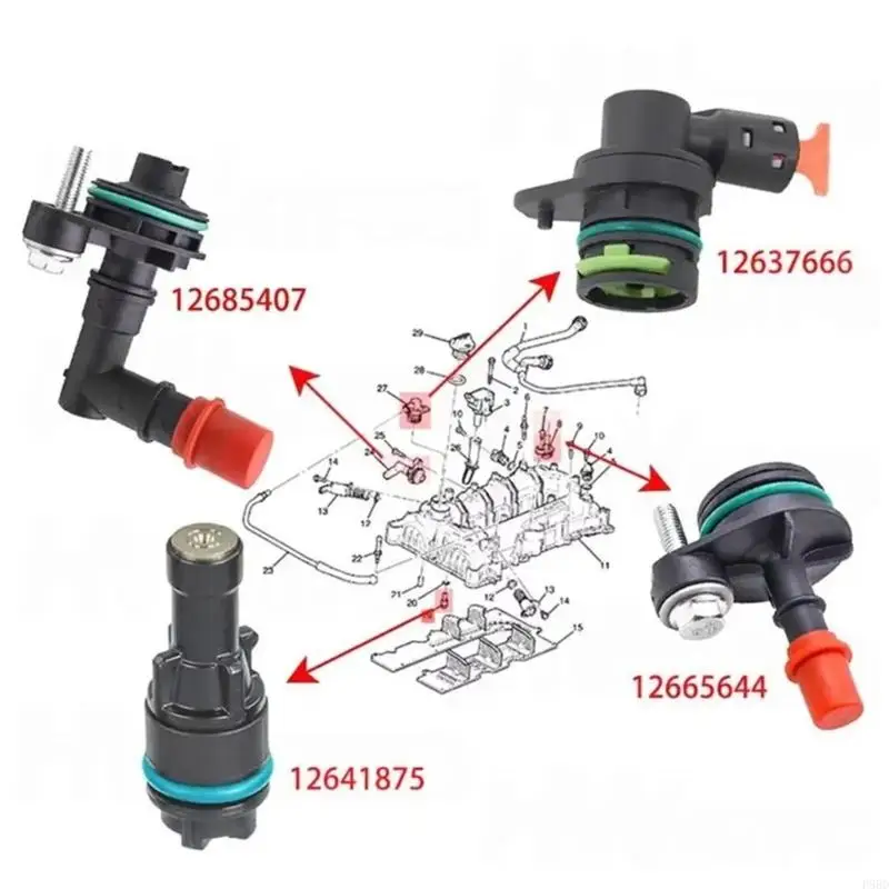 High Performances Crankcase Breather 12640659 12673862 12637666 12665644 12685407 for 1.4L 1.5L Engines Automobiles
High Performances Crankcase Breather 12640659 12673862 12637666 12665644 12685407 for 1.4L 1.5L Engines Automobiles