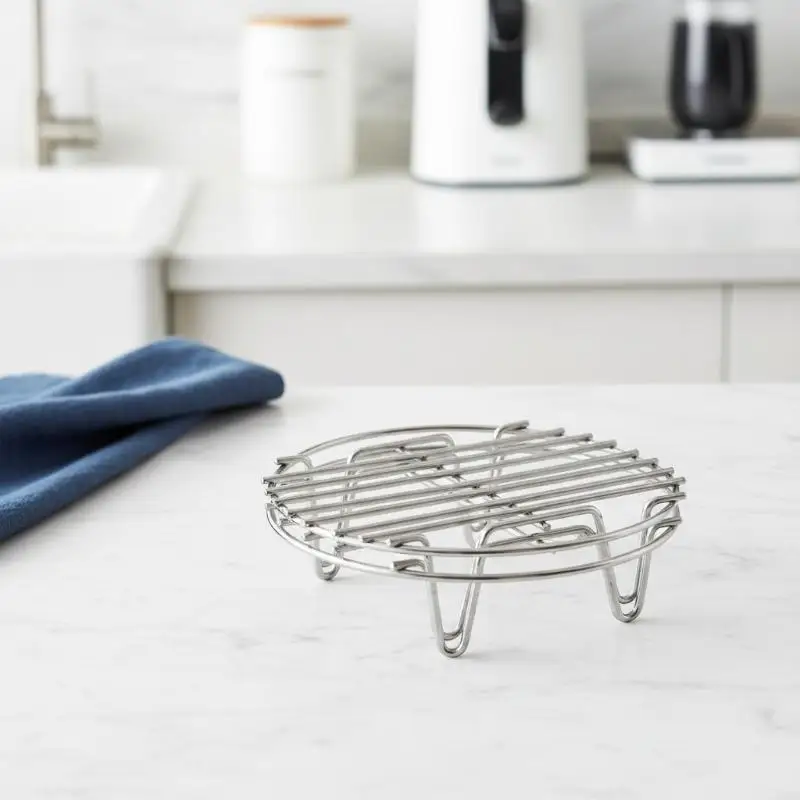 1pc Stainless Steel Cookware Steamer Rack Cooking Baking Pot Stand Airfryer Grill Food Accessories Kitchen Steaming Racks
1pc Stainless Steel Cookware Steamer Rack Cooking Baking Pot Stand Airfryer Grill Food Accessories Kitchen Steaming Racks