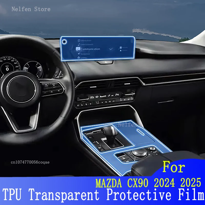 For MAZDA CX90 2024 2025 Car Interior instrument Dashboard Navigation TPU Instrcument Protective condition Accessories
For MAZDA CX90 2024 2025 Car Interior instrument Dashboard Navigation TPU Instrcument Protective condition Accessories