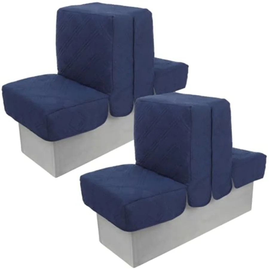 2 Pcs Back to Back Boat Seat Covers Replacement Boat Lounge Seat Covers Durable Microfiber Fabric and Cotton Filling 100% Water
2 Pcs Back to Back Boat Seat Covers Replacement Boat Lounge Seat Covers Durable Microfiber Fabric and Cotton Filling 100% Water