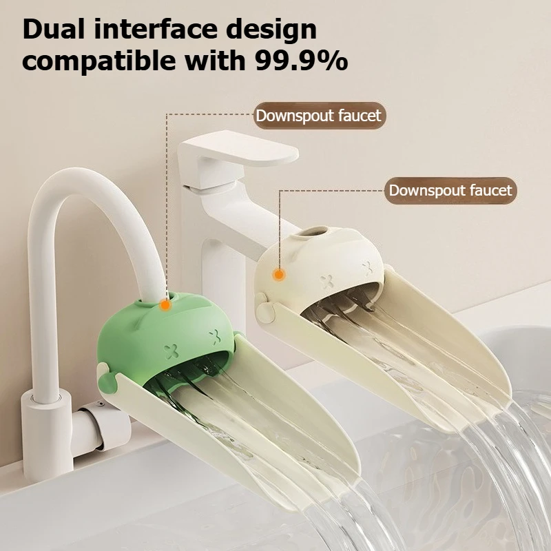 Water Faucet Extender Splash-proof Kitchen and Bathroom Faucet Extension Cute Cartoon Water Collection Tray Bathroom Accessories
Water Faucet Extender Splash-proof Kitchen and Bathroom Faucet Extension Cute Cartoon Water Collection Tray Bathroom Accessories