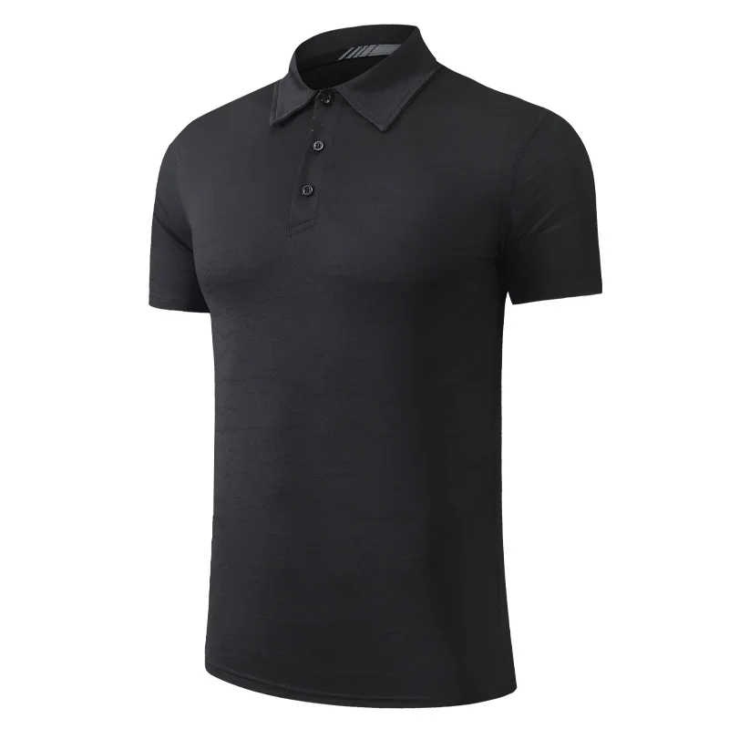 Lapel Sports Shirt Running Breathable Polyester Golf Button Training Causal Short Sleeves Quick Dry Workout Fitness Solid Tee
Lapel Sports Shirt Running Breathable Polyester Golf Button Training Causal Short Sleeves Quick Dry Workout Fitness Solid Tee