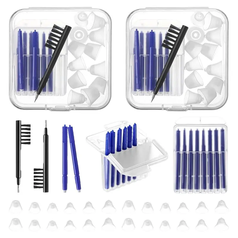 AA77 For Audien EV3 Compatible 2 Set Hearing Aid Cleaning Kit- Includes 6 Sizes Silicone Domes& Brush Tools
AA77 For Audien EV3 Compatible 2 Set Hearing Aid Cleaning Kit- Includes 6 Sizes Silicone Domes& Brush Tools